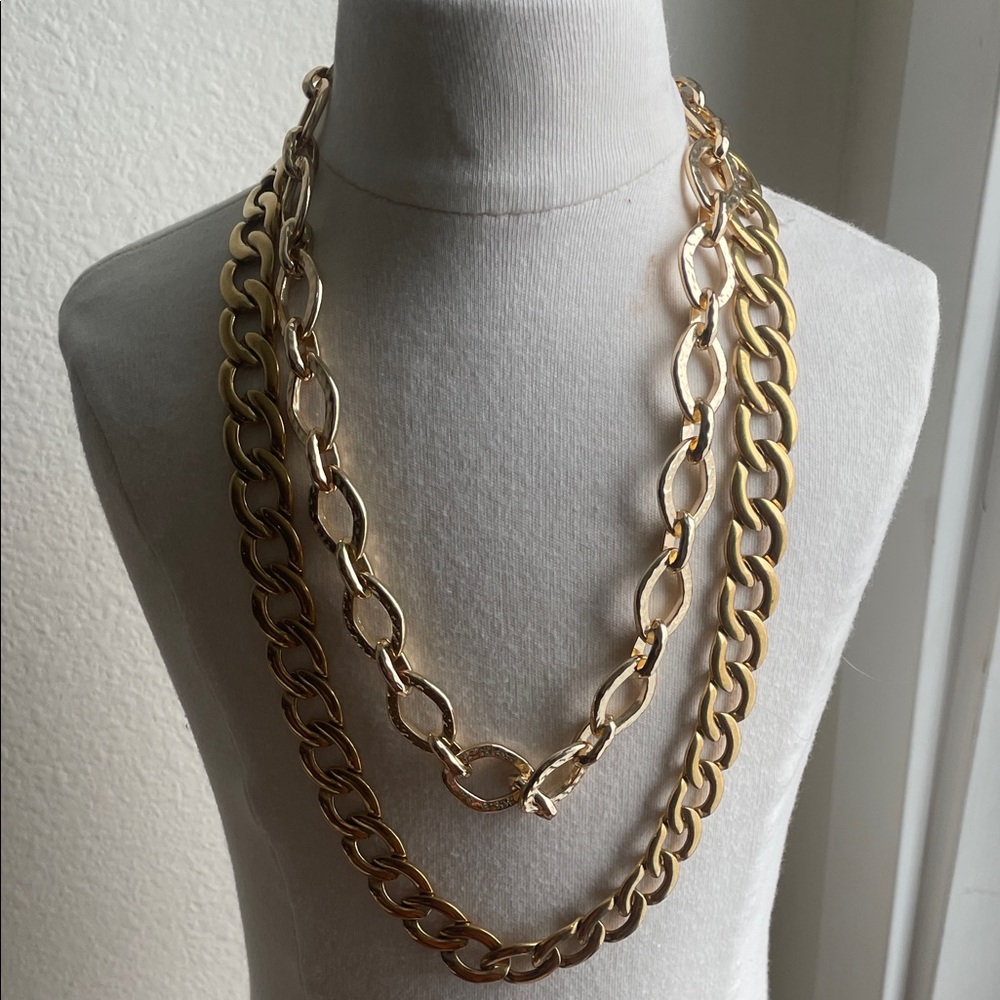 Elegant Costume Gold Chain Necklaces